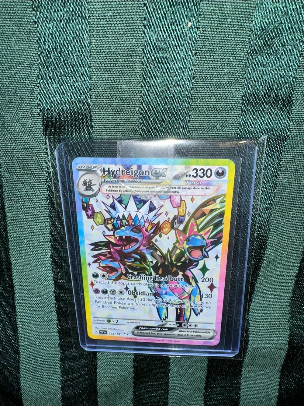 Pokémon TCG Surging Sparks Hydreigon EX